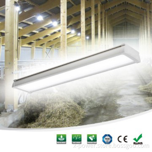 linear flat white 2ft vapor proof ip65 led batten ceiling lights